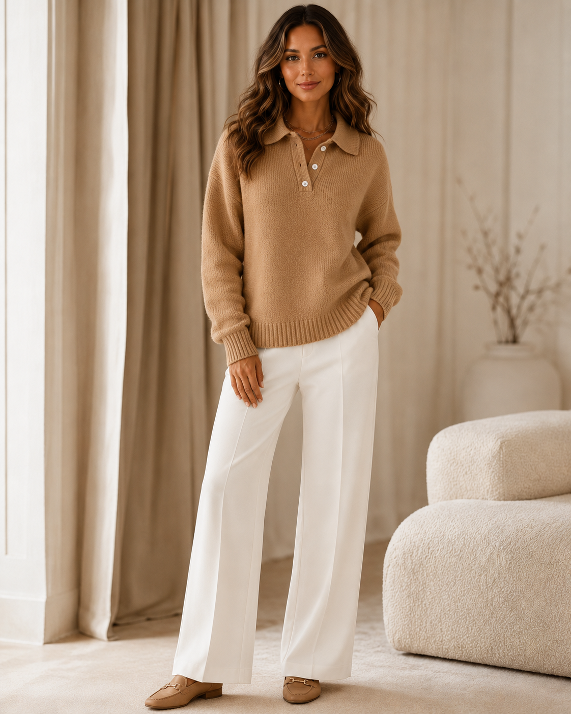 The Mayfair Collared Jumper