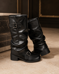 The Kensington Buckle Boots